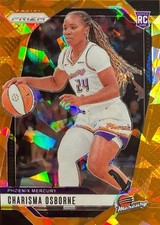 Charisma Osborne Prizm 2024 #65 Orange Ice Prizm Rookie Phoenix Mercury