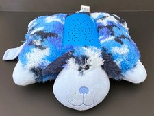 Dream Lites Pillow Pet: 11  Blue Plush PUPPY DOG Star Projector Night Light