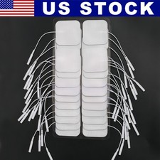 TENS Unit 2x4 Electrode Pads EMS Massage Pain Relief Muscle Stimulator 7000 3000