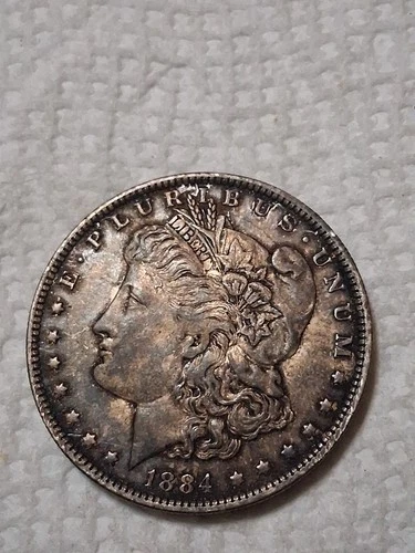 1884 O Morgan Silver Dollar In VF To EF Condition In My Opinion. #426