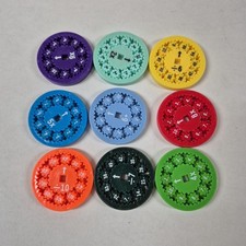 Math Facts Fidget Spinners for Kids - Sensory Toys and Classroom Prizes 9 Total