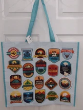 Marshalls Large Shopping Bag Adventure Slogans Eco Friendly Resuseable Tote