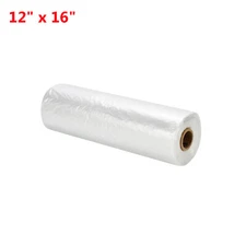 1 Roll 350 Bags Plastic Produce Clear Bag On Roll Kitchen Food Fruit Storage