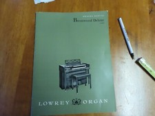 Vintage Lowery Organ Brentwood Deluxe Owners manual