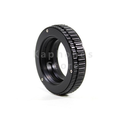 Pixco M39 to M42 Adjustable Focusing Helicoid Adapter 12mm to 19mm for Macro Shooting M39-M42