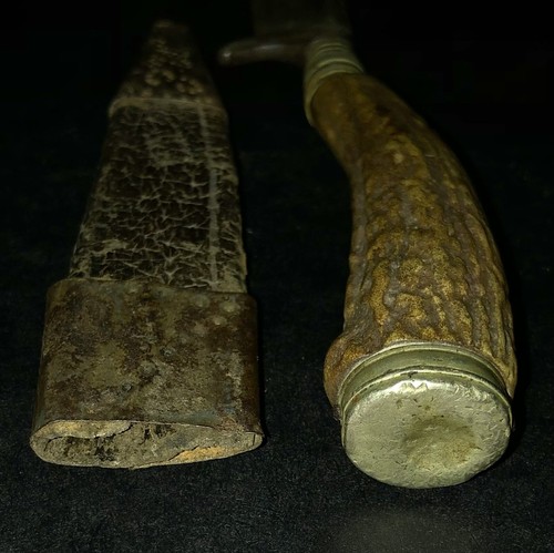 Original WW1 WW2 German Fighting Knife Uniform Personnel Item Field Gear Dagger - Picture 7 of 11
