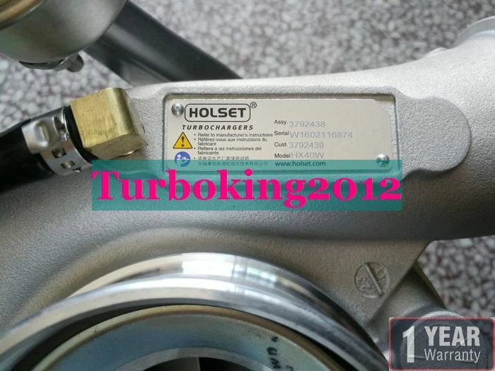 GENUINE HOLSET HX40W 3792438 3792439 CUMMINS ISCE 6CT 8.3L 