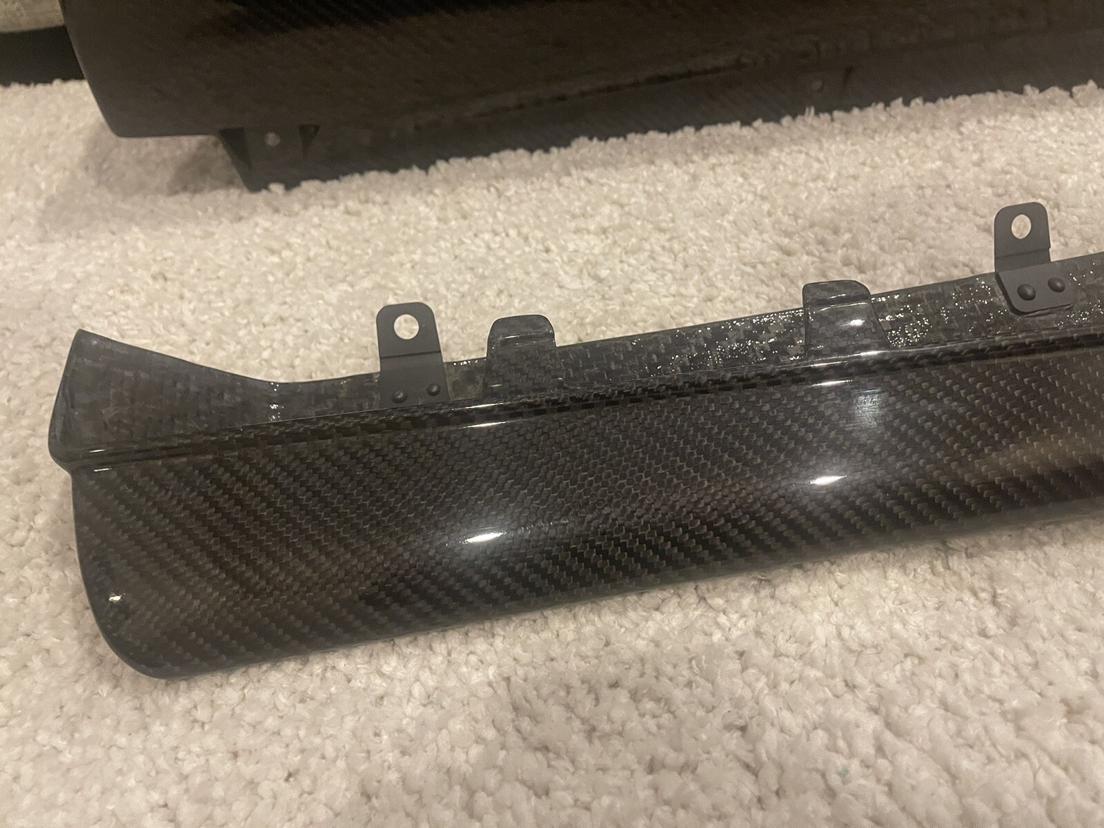 McLaren 600LT Right Rocker Panel Set Carbon Fiber OEM - Excellent Condition
