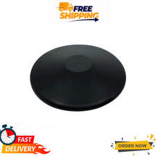 Champion Sports Rubber Practice Discus 1.0 kg   Black Durable Design