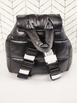 DKNY Giania Backpack,Silver with Black DKNY Giania Backpack Silver with Black for sale online | eBay UK main image 4