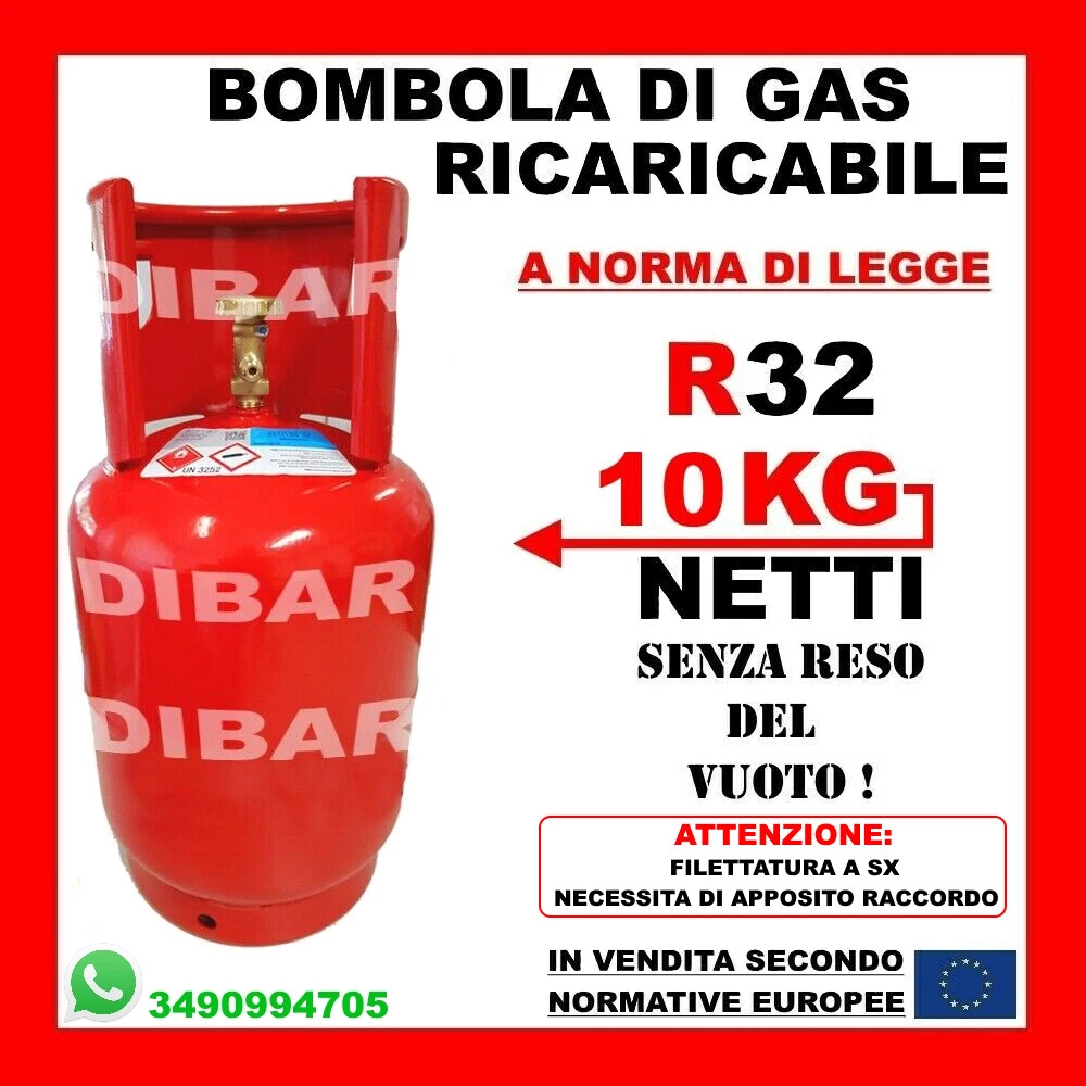 Kit Ricarica Bombole GPL DN Autogas - Attacco 20 Mm SX Per Cilindri Italiani, Tubo 2 Metri - Foto 6
