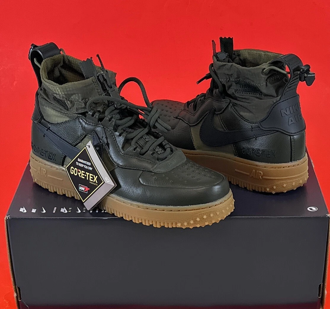 Nike air force 1 top gore tex high olive