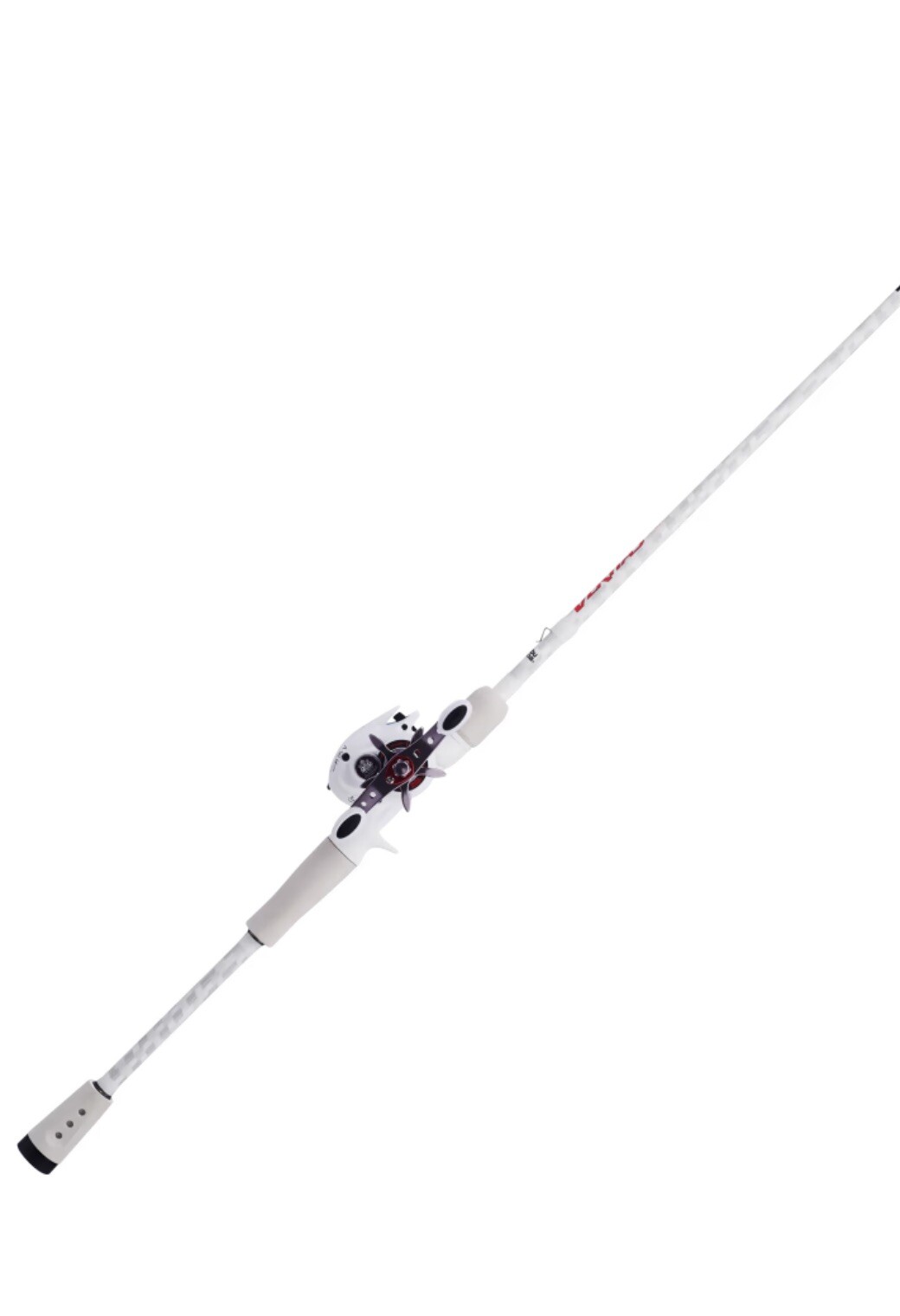 Abu Garcia Veritas Low Profile Baitcast Reel and Fishing Rod Combo