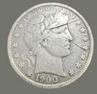 Rare 1900 Barber Half Dollar  Silver 50c Coin Actual Coin Checkout Out My Store