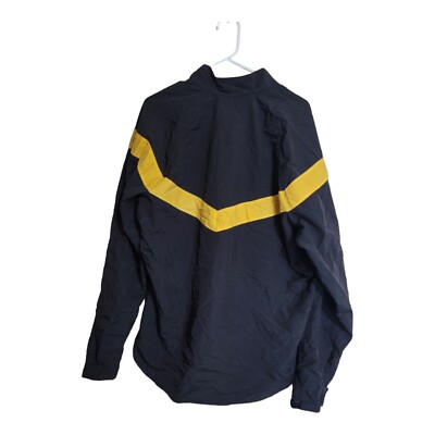 US Army Jacket Mens L Black APFU Physical Fitness NSN 8415-01-623