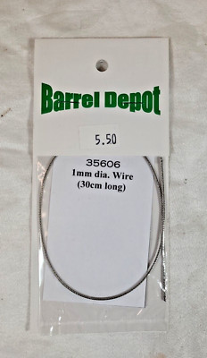 Barrel Depot 35606 Hobby Model Wire Upgrade / 1mm diameter wire 30cm long