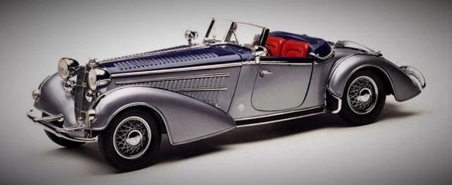 Vintage 1:18 Classic Race Car 24 Custom Built Metal Body Concept Promo Model  12 - Image 3 of 4