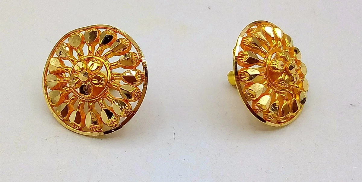 Earrings, Daily Wear Paan Shape Design With Studs – Hayagi