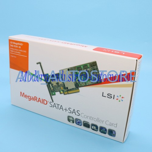 1PC LSI MegaRAID 9261-8i 8-port PCI-E 6Gb/s SATA/SAS RAID Controller Card NEW - Picture 13 of 21