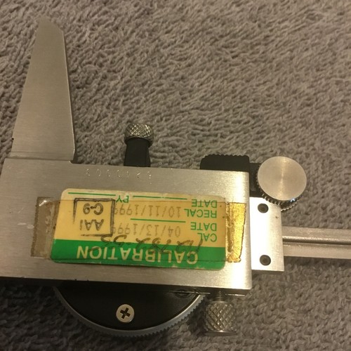 Mitutoyo 505-644-50 Dial Caliper .001” In Gray Case-Free Shipping - Picture 11 of 21