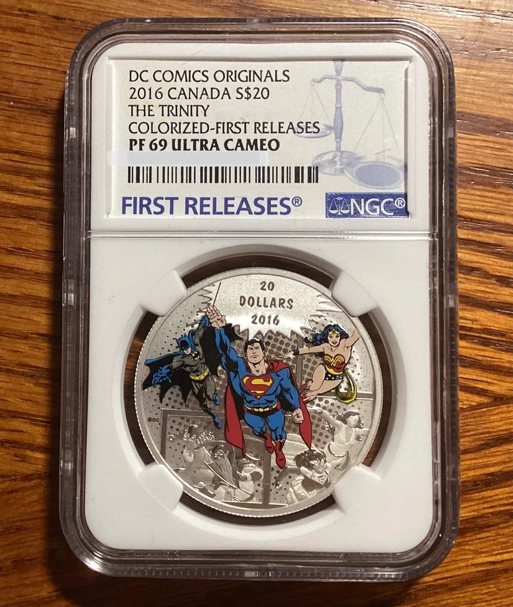 NGC PR69 Canada 2016 The Trinity Silver Proof Colored Silver Coin Nice Condition