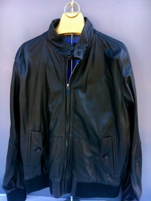 faconnable leather jacket