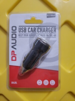 New DP Audio usb vehicle car charger travel on the go 12V/24V