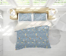 3D Christmas Pattern Cartoon Quilt Cover Set Duvet Cover Bedding Pillowcases