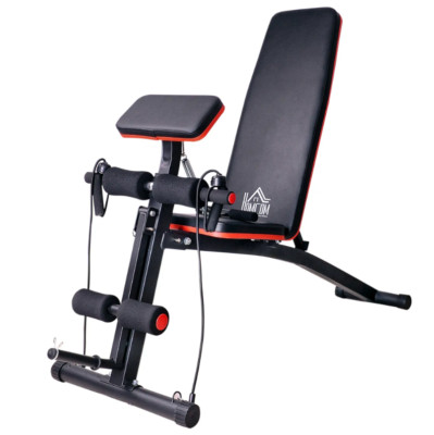 Faltbare Hantelbank Krafttraining Fitness 7 Neigungen verstellbar Workout Gym