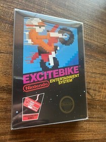 Excitebike Circle Rev A (Nintendo NES) Complete in Box GREAT Shape