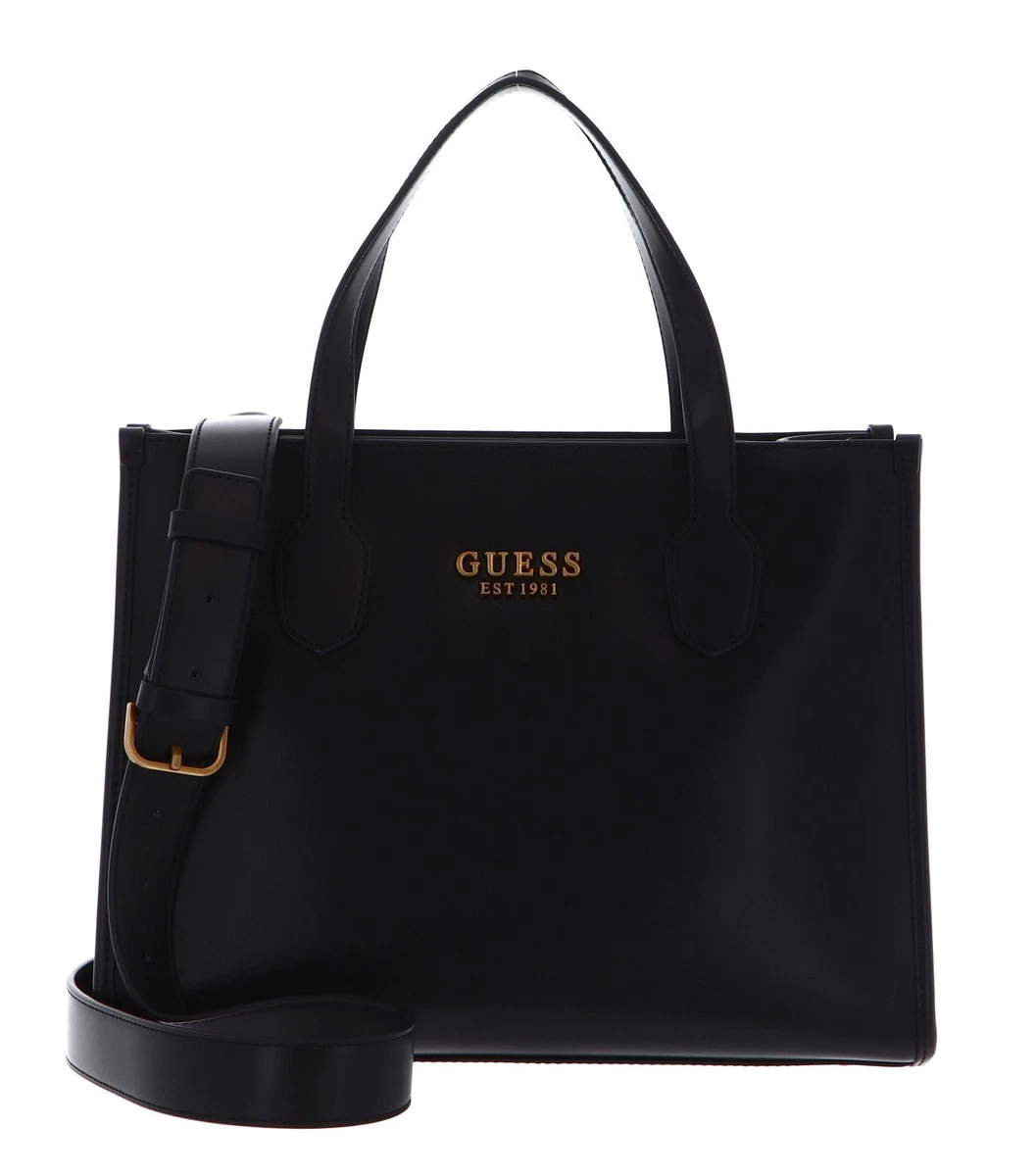 GUESS bolso Silvana 2 Compartment Tote Black