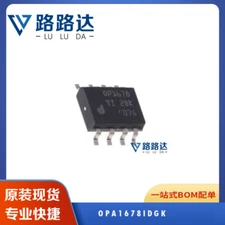 OPA1678IDGK packaged VSSOP-8 audio operational amplifier IC chip #96-9