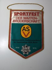 Wimpel - Der Waffenbr&uuml;derschaft ASV  III. Spartakiade der Berliner Kampfgruppen