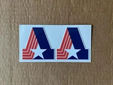 WFL - Birmingham Americans Mini-helmet decals