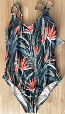 KONA SOL Women's Modern Medium Coverage One Piece Swimsuit M 8/10 NWT 