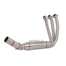 Slip on Exhaust Front Link Pipe Header For CF-Moto 675SR-R 675SS 675NK 2024 2025