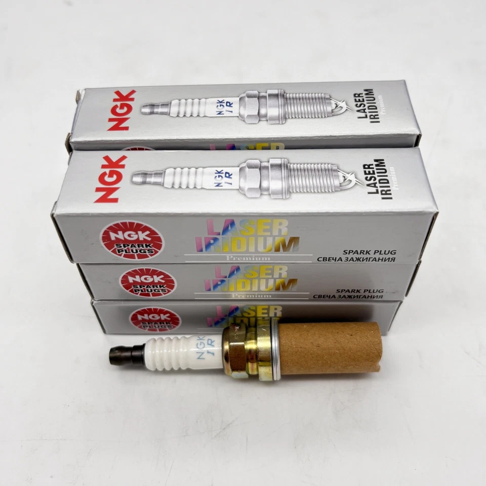 Set of 6 NGK Laser Iridium Spark Plug Nickel Core Tip Standard 0.032in ILFR6G-E - Image 2 of 4