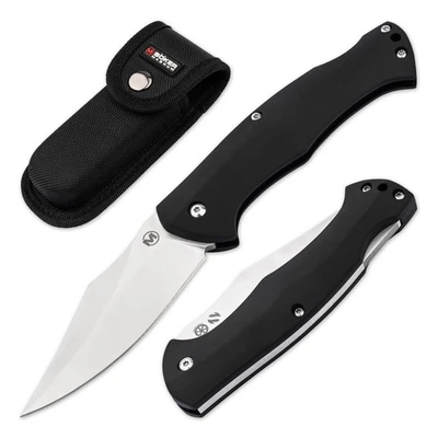 BÖKER MAGNUM Echidna 42a EDC Taschenmesser Zweihand 440B Etui Schwarz 01RY007 - Bild 1 von 4