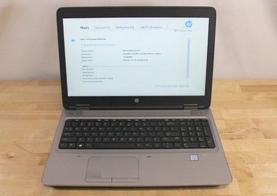 HP ProBook 650 G2 i5-6200U 2.30GHz 16GB RAM No Drives