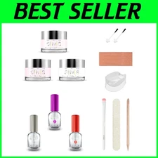 SNS Dip Powder Nail Kit - Pink & White French Manicure Set