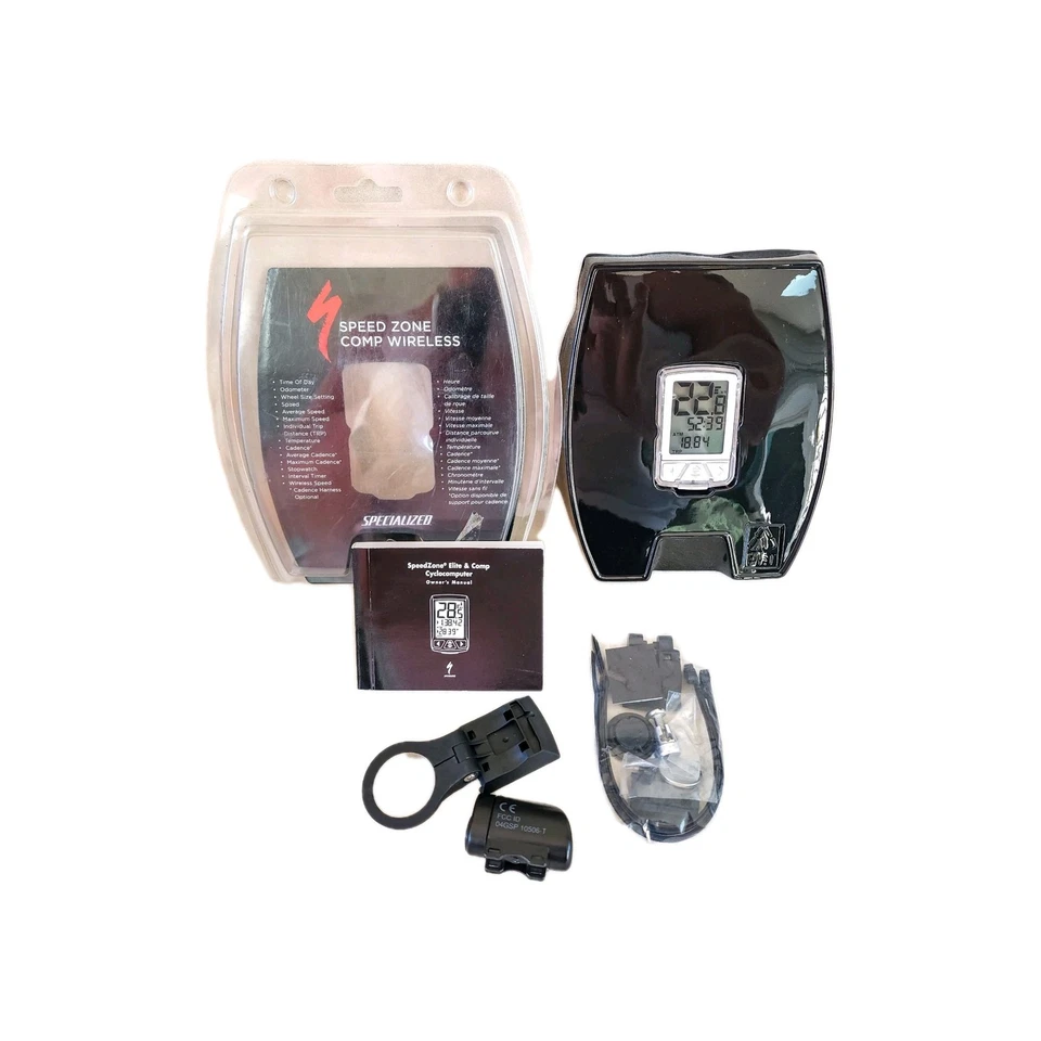 Specialized Speedzone Elite Comp & Cyclocomputer Wireless White Open Box - Image 2 of 4