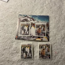 CHILE-SC.#1182-1183a.-ANTARCTIC CHILE.SET of 2 Stamps & 1 S.SHEET MNH#428H