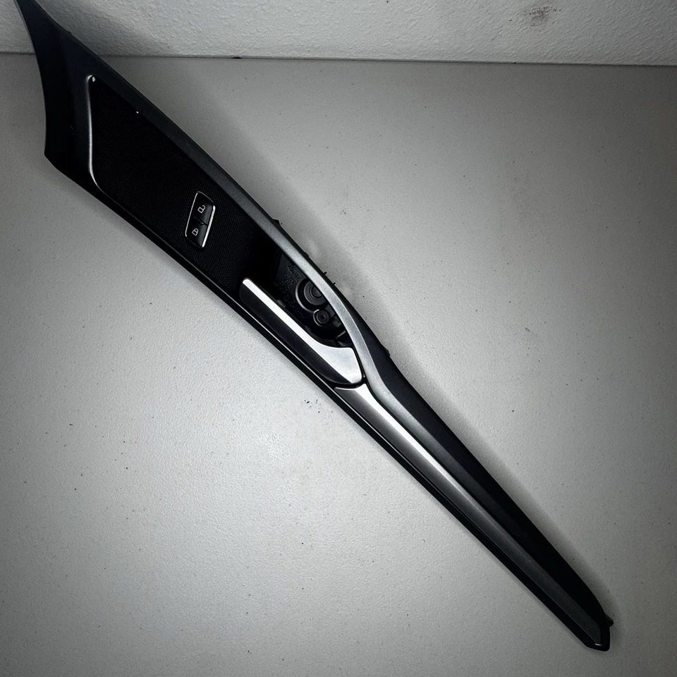 Moldura de manija de puerta interior lateral de paso delantero derecho Ford Fusion 13-16 OEM Foto 4 de 4