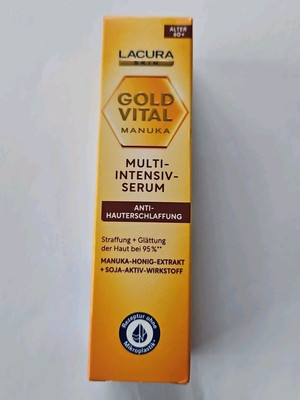 LACURA Skin Gold Vital Serum, Manuka Multi Intensiv Serum,  30 ml .