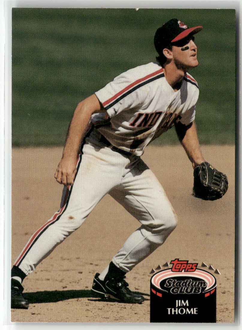 1992 STADIUM CLUB #360 JIM THOME CLEVELAND INDIANS