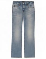 Armani Jeans Mens St. Michael Straight W33 L33 Blue Cotton EF30