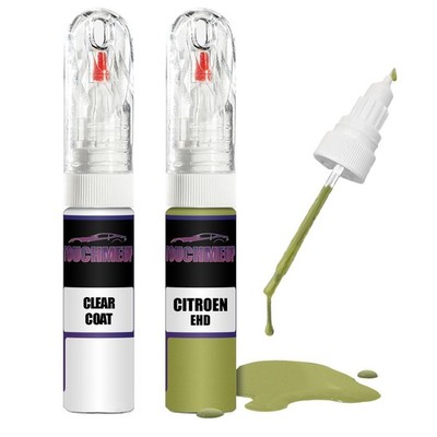 Lackstift für CITROEN AUTOMATIC SCAN EHD + Klarlack Pinsel Kratzer Fix Kit