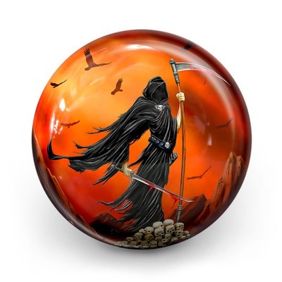 Bowling Ball On the Ball The Reaper by M. Graham