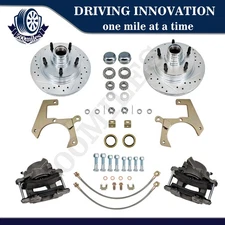 Complete Deluxe Bolt On Disc Brake Kit for 1957 1958 - 1964 Ford F-100 Truck