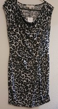 Michael Kors Dress Black White Size Med Debry Basics MSRP $150.00 NWOT